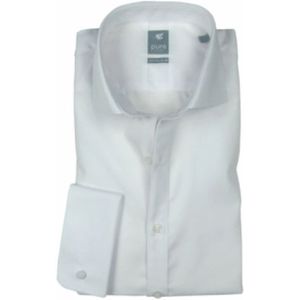 Hatico, Heren, Overhemden, Wit, Maat: XL