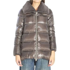 Herno, Dames, Jassen, Grijs, Maat: L