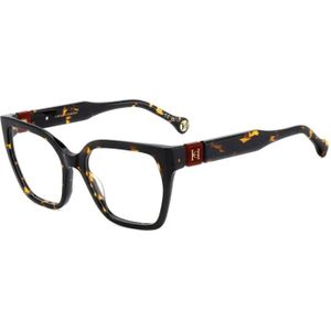 Carolina Herrera - Geometrische Bril - Bruin - Acetaat - Lensbreedte 54 mm