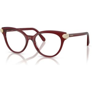 Swarovski - Sk 2046 - Bril - Rood - Unisex
