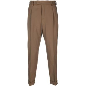 PT Torino, Heren, Broeken, Bruin, Maat: XL