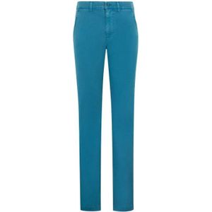 Roberto Cavalli, Dames, Broeken, Blauw, Maat: W26 Katoen,