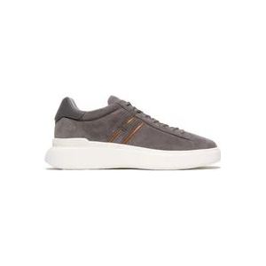 Hogan Grijze Noos Sneakers voor Heren , Gray , Heren , Maat: 43 1/2 EU