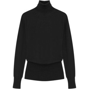 Aeron, Dames, Truien, Zwart, Maat: XS