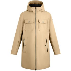 Fusalp, Heren, Mantels, Beige, Maat: S Polyamide,