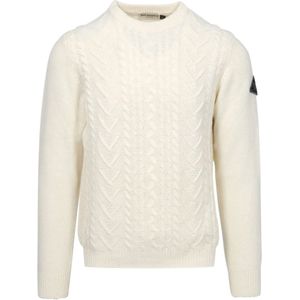 Roy Roger's, Heren, Truien, Beige, Maat: S Wol,