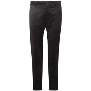 Dolce & Gabbana, Heren, Broeken, Zwart, Maat: 2XL Wol,
