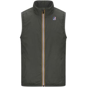 K-Way, Heren, Jassen, Groen, Maat: M Nylon,