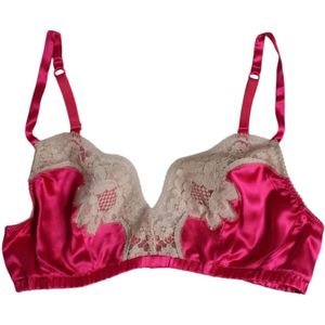 Dolce & Gabbana, Dames, Ondergoed, Roze, Maat: 2XS Zijde,