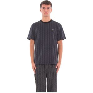 Lacoste, Heren, Tops, Zwart, Maat: XL Jersey,