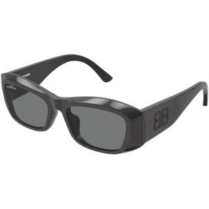 Balenciaga - BB0397SA - Zonnebril - Grijs - Acetaat