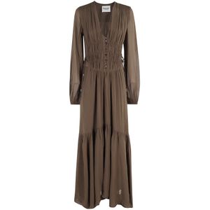 Marant étoile, Dames, Jurken, Groen, Maat: S