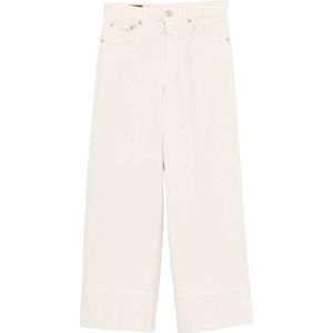 Dondup, Dames, Jeans, Beige, Maat: W26 Katoen,