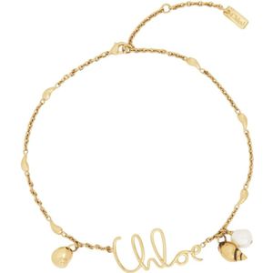 Chloé, Dames, Accessoires, Geel, Maat: ONE Size