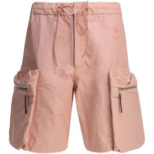 Goldwin, Heren, Korte broeken, Roze, Maat: M Katoen,