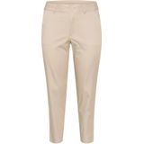 Kaffe Curve - Chino Broek - Beige - Dames