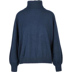 Ballantyne, Dames, Truien, Blauw, Maat: S Kasjmier,