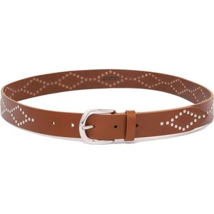 Isabel Marant, Dames, Accessoires, Bruin, Maat: 85 CM Leer,