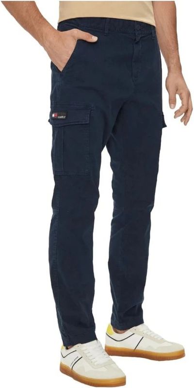 Tommy Hilfiger - Cargobroek - Donker Blauw - Maat 34-L32