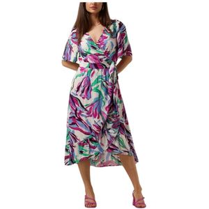 Pom Amsterdam, Dames, Jurken, Veelkleurig, Maat: L