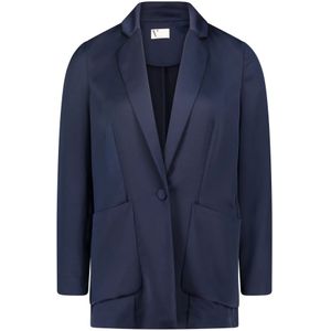vera mont, Dames, Jassen, Blauw, Maat: S