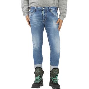 Dsquared2 Sailor Denim Broek , Blue , Heren , Maat: S