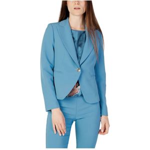 Rinascimento, Dames, Jassen, Blauw, Maat: M Poliester,