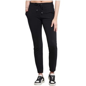 &Co Woman, Dames, Broeken, Zwart, Maat: XS Poliester,