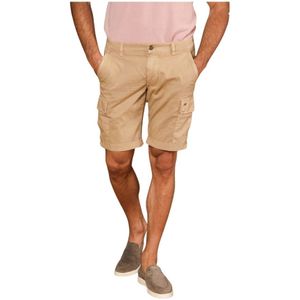 Mason's, Heren, Korte broeken, Beige, Maat: XS Katoen,