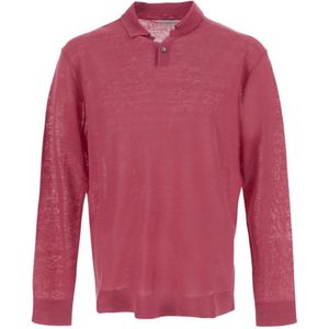 Ballantyne, Heren, Tops, Roze, Maat: 3XL Linnen,