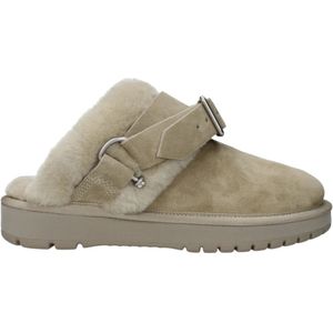 Burberry, Dames, Schoenen, Groen, Maat: 36 EU Leer,