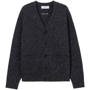 Dunst, Heren, Truien, Grijs, Maat: M Wol,