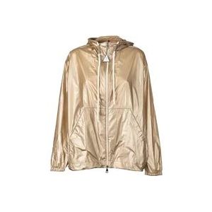 Moncler Beige Jas - Regular Fit - Geschikt voor alle temperaturen , Beige , Dames , Maat: S