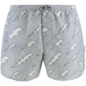 Neil Barrett, Heren, Badkleding, Grijs, Maat: S Polyamide,