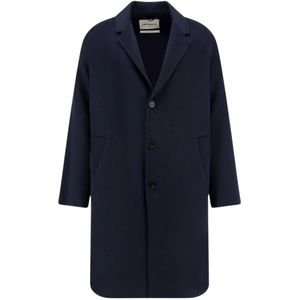 Amaránto, Heren, Mantels, Blauw, Maat: S Kasjmier,