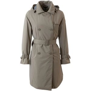 People of Shibuya, Dames, Mantels, Beige, Maat: XS Gabardine,