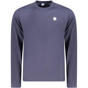 North Sails, Heren, Tops, Blauw, Maat: S Katoen,