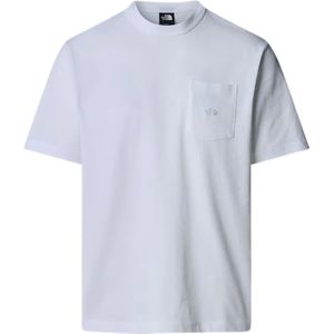 The North Face, Heren, Tops, Wit, Maat: S Katoen,