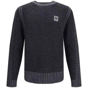 Belstaff, Heren, Truien, Grijs, Maat: L Wol,