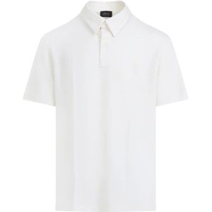 Brioni, Heren, Tops, Wit, Maat: L Wol,