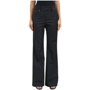 Courrèges, Dames, Broeken, Zwart, Maat: S
