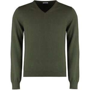 Malo, Heren, Truien, Groen, Maat: 3XL Kasjmier,