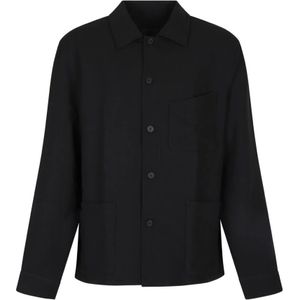 Givenchy - Double Face Shirt Jacket - Overhemd - Zwart - Wol