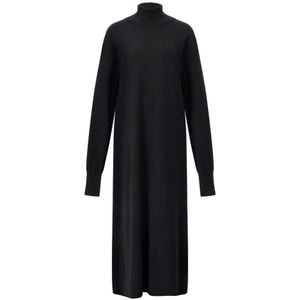 Jil Sander, Dames, Jurken, Zwart, Maat: XS