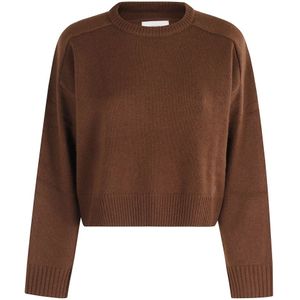 Loulou Studio, Dames, Truien, Bruin, Maat: S Wol,