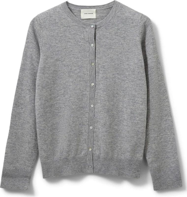 Sofie Schnoor - Skylar SW - Cardigan - Grijs - Wol