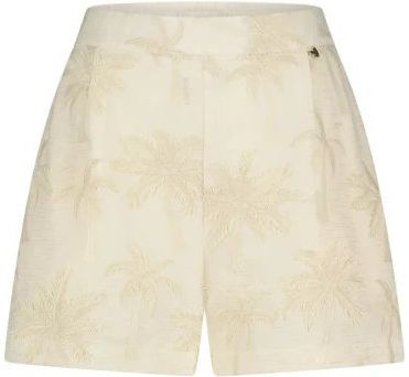 Fabienne Chapot - Tropical Palm Tree - Korte Broeken - Beige - Dames