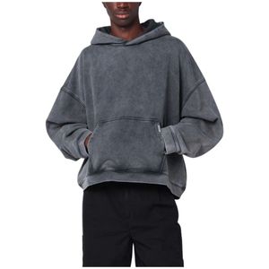 Represent, Heren, Sweatshirts & Hoodies, Grijs, Maat: L Katoen,