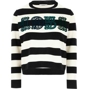 Max Mara, Dames, Truien, Wit, Maat: XS Wol,