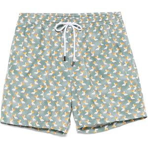 Barba, Heren, Badkleding, Groen, Maat: L Poliester,